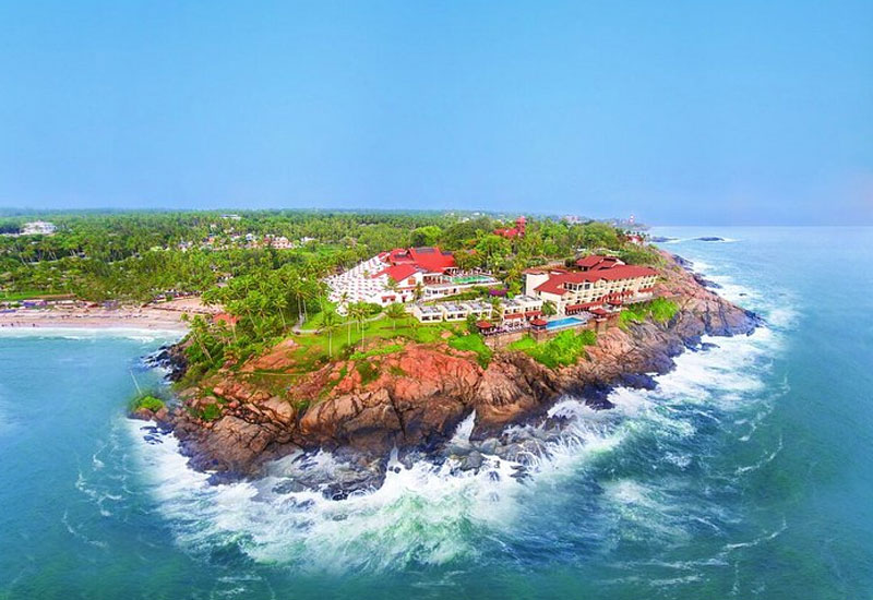 The Leela Kovalam A Raviz Hotel Kerala, Best beach resort in Kerala, 5-star hotels in Kovalam, Luxury stays in Kovalam, Kerala resorts with sea views