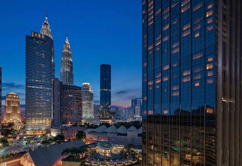 Grand Hyatt Kuala Lumpur, Petronas Twin Towers view, Kuala Lumpur luxury hotel, THIRTY8 restaurant, 5-star hotels in Kuala Lumpur